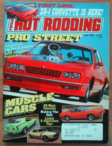 POPULAR HOT RODDING 1989 JULY - ZR-1, OLDS MILLS, BEST MUSCLE